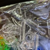 30 round ticket holders, colorful transparent plastic small clips, cute long-tail clips, folders, sub-books, large mixed bags, multi-functional planner, organizing clip, student stationery, fresh and clean office use details Picture